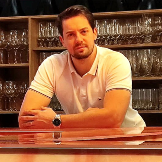 Felipe Ferreira, proprietário do Casillero Bistrô e Pizzaria