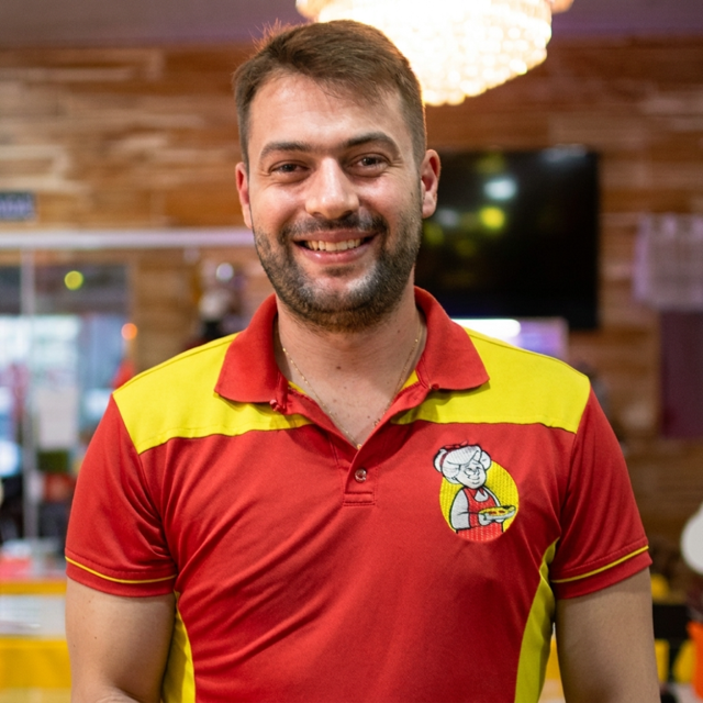 Julio Castanheiro, proprietário do Voriedad Restaurante